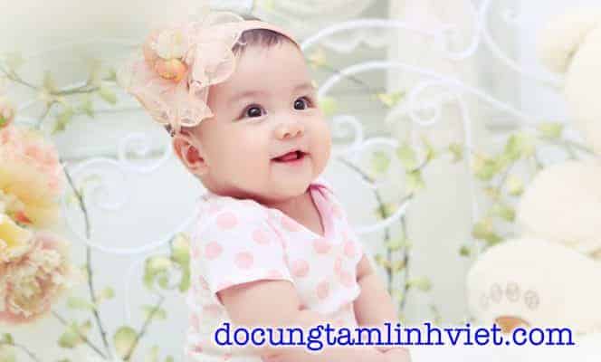 Mâm cúng đầy tháng cho bé gái 