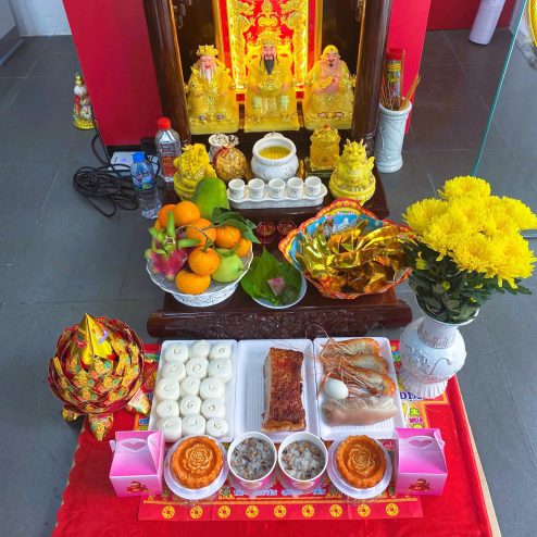 Mâm Cúng Thần Tài (Gói 1)