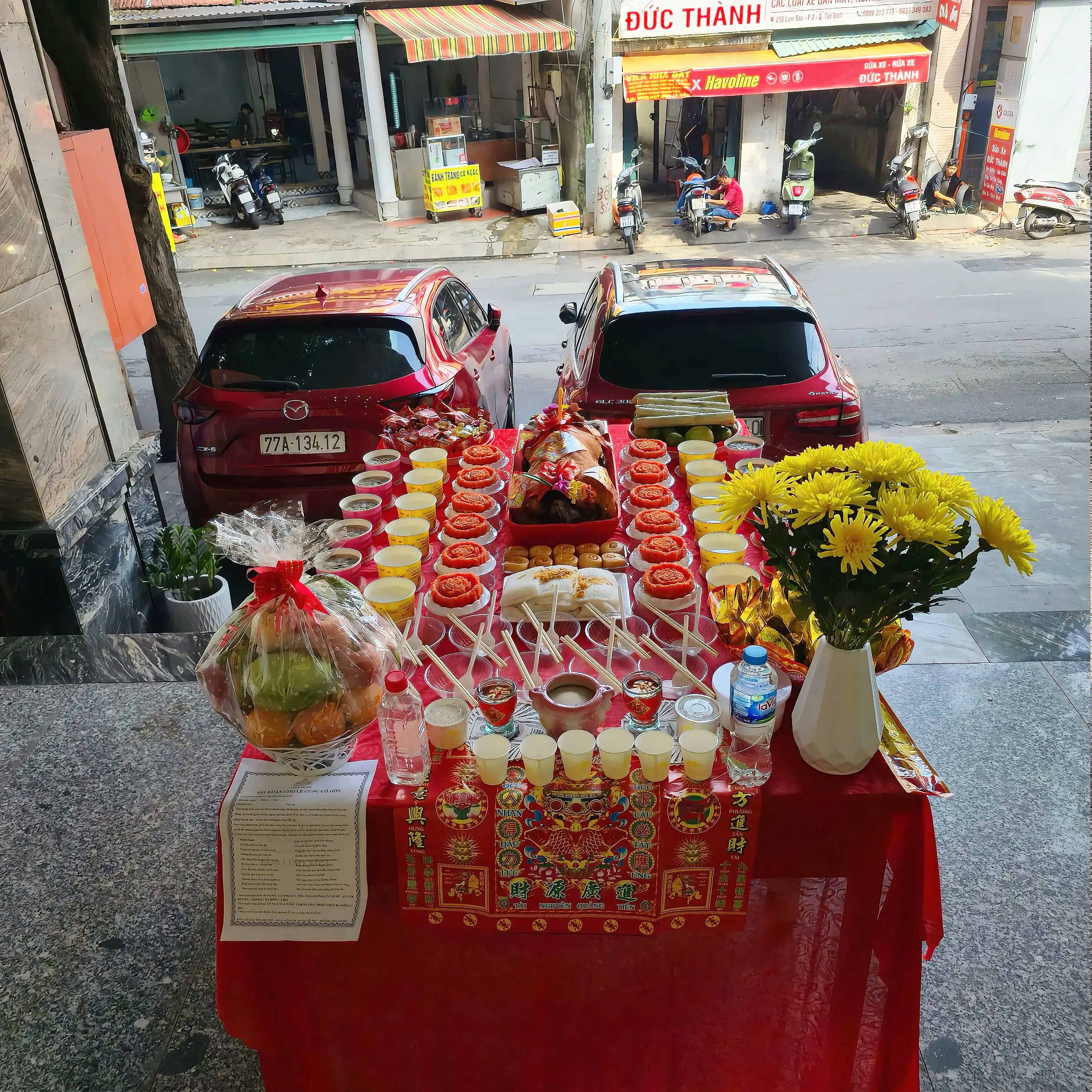 Mâm cúng cô hồn gói 3