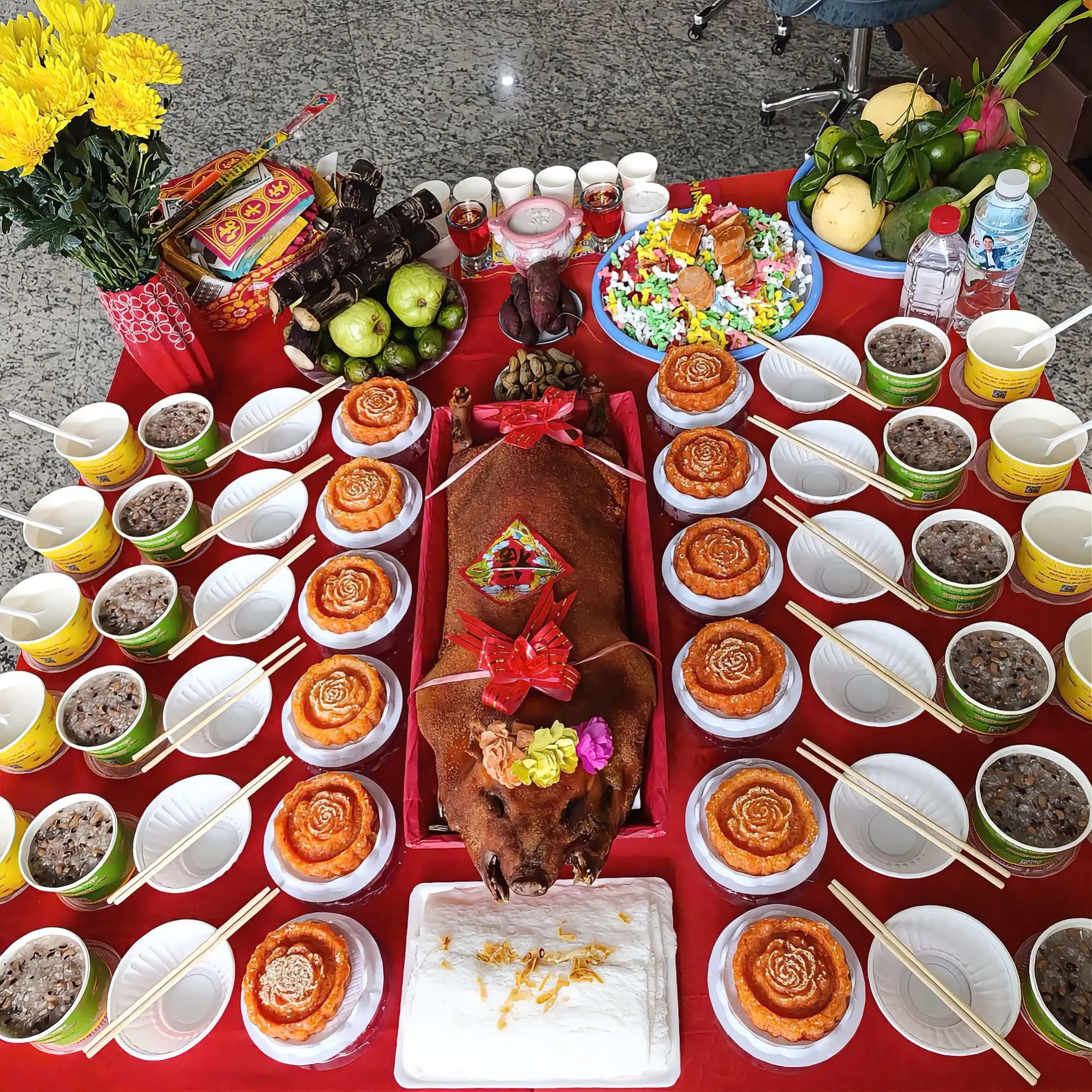 Mâm cúng cô hồn gói 3
