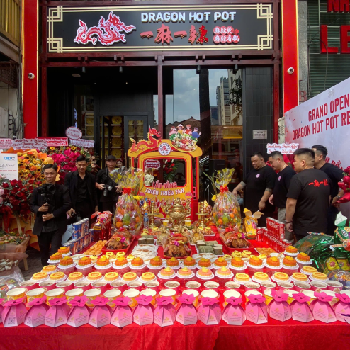 Mâm Cúng Khai Trương (Yêu Cầu)