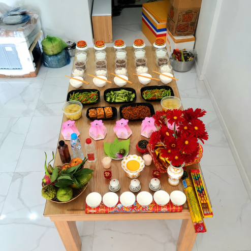 Mâm Cúng Rằm (Gói 1)
