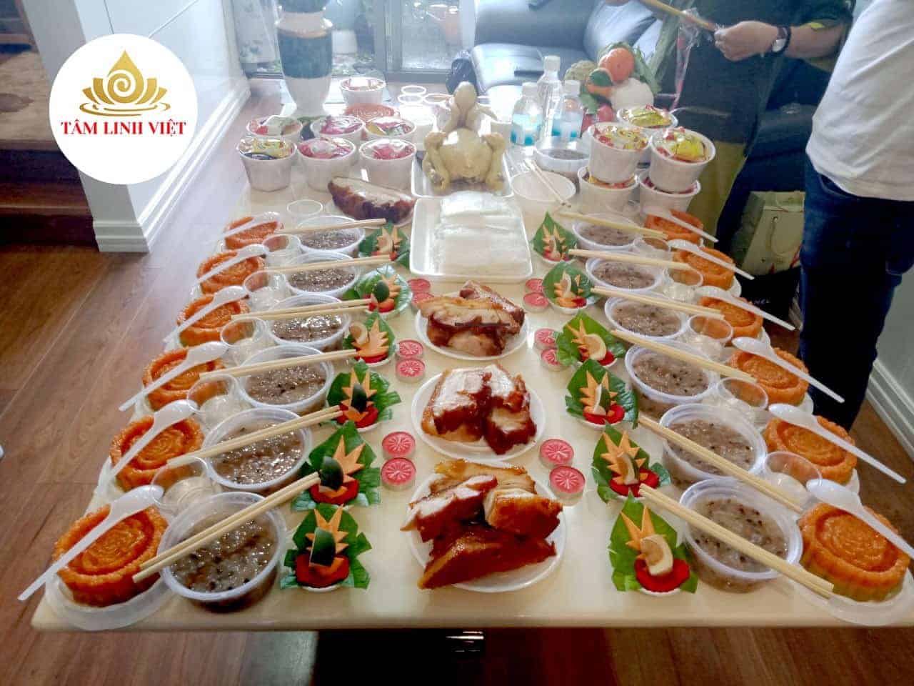 chè đầu trắng cúng đầy tháng cho bé