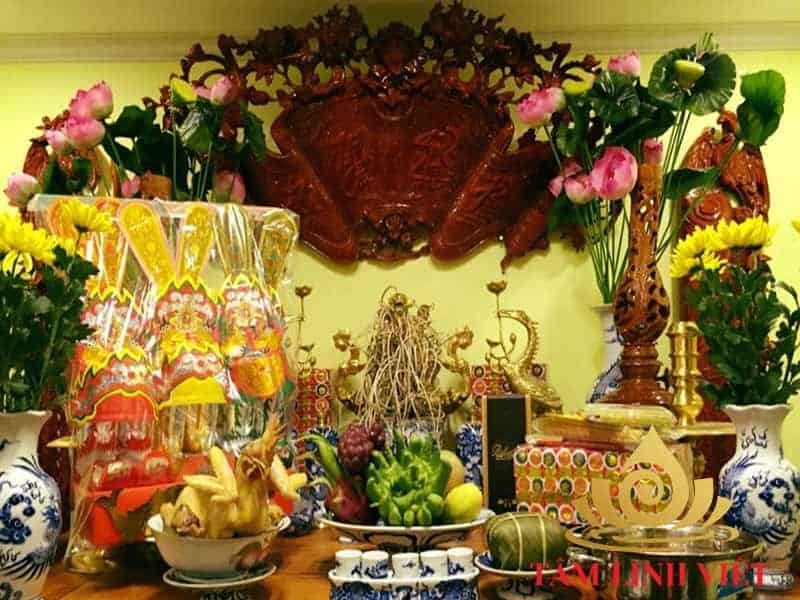 Chuẩn bị lễ cúng bái chu toàn, tươm tất