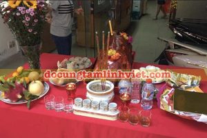 Cúng tổ xây dựng