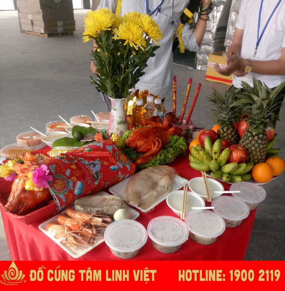 Lễ cúng giỗ tổ ngành nghề xây dựng