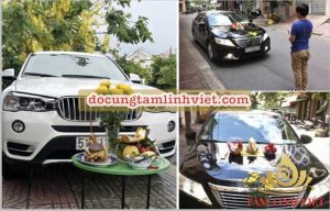 Cúng xe ô tô mới cầu mong chiếc xe và tài xế bình an trên mọi nẻo đường