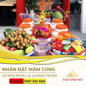 Nhận Đặt Mâm Cúng Cô Hồn (Mùng 2 và 16 Âm Lịch) hàng tháng - Tâm Linh Việt