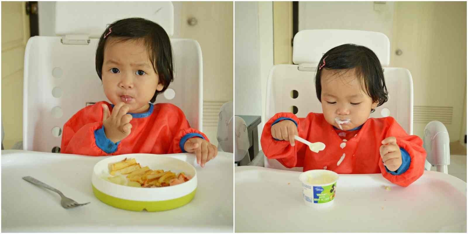 Khuyến khích bé tự ăn dặm để rèn luyện và phát triển kỹ năng