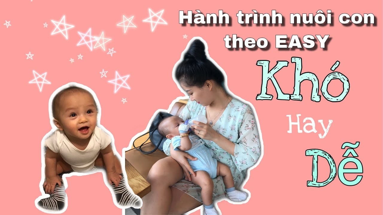Nhiều người thường gặp khó khăn khi nuôi con bằng phương pháp EASY