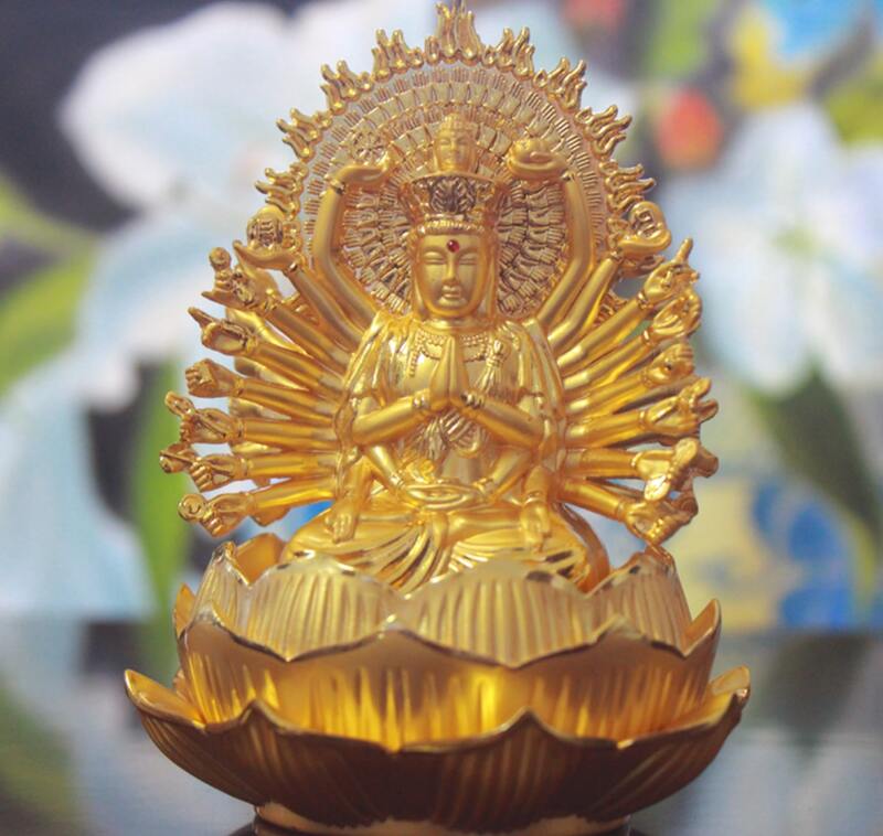 Tượng Phật Thiên Thủ Thiên Nhãn để xe hơi